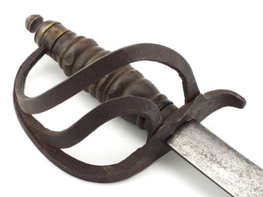 Pre American Civil War Era Cavalry Sword Probably Used By South