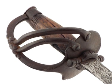 American Mexican War Sword Probably Used in Civil War