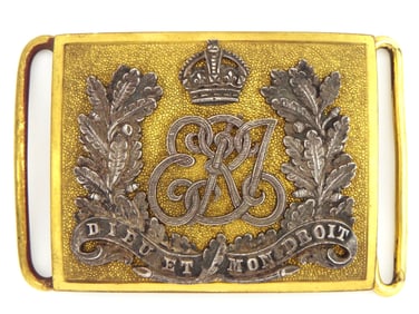Edwardian British Officers Belt Plate