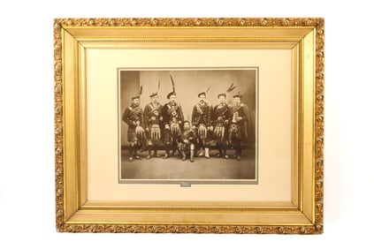 Rare American Highlander Studio Portrait