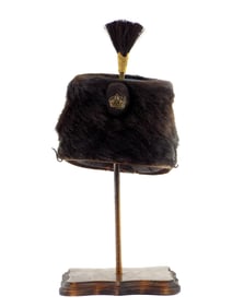 WWII Era Rifle Regiment Fur Hat
