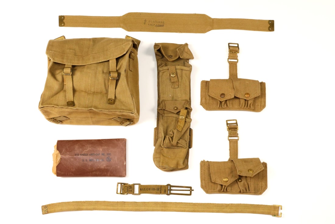 WWII British Web / Field Gear (1 of 10)