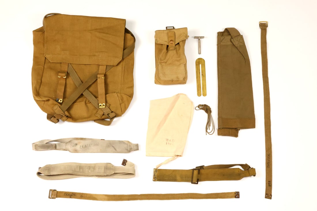 WWII British Web / Field Gear (1 of 10)