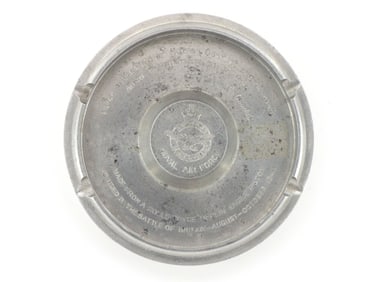 RAF Battle of Britain Ash Tray Made From Rolls Royce Merlin Engine Piston. Spitfire, Hurricane