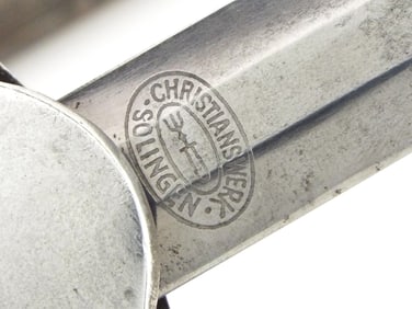 RARE MAKER Army Heer Officer Dagger by CHRISTIANS WERK SOLINGEN