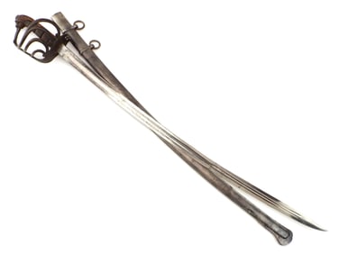 Extremely RARE Italian 19th C. Very First Model of Bersaglieri Sword, M1850 by HORSTER SOLINGEN