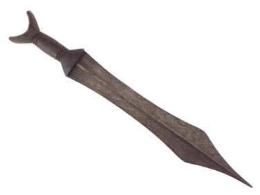 Antique African Congolese Tribal Sword