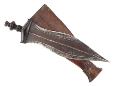 Very FINE Antique African KUBA Ikul Dagger Sword
