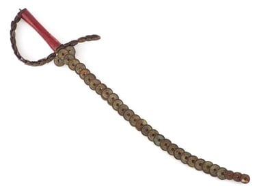 Antique Chinese Coin Sword