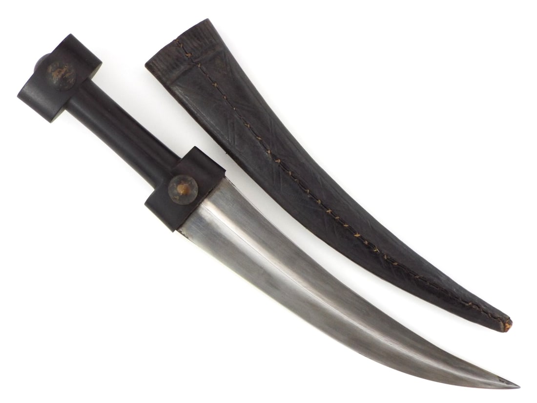Antique Turkish Ottoman Kurdish Jambiya Dagger (1 of 10)