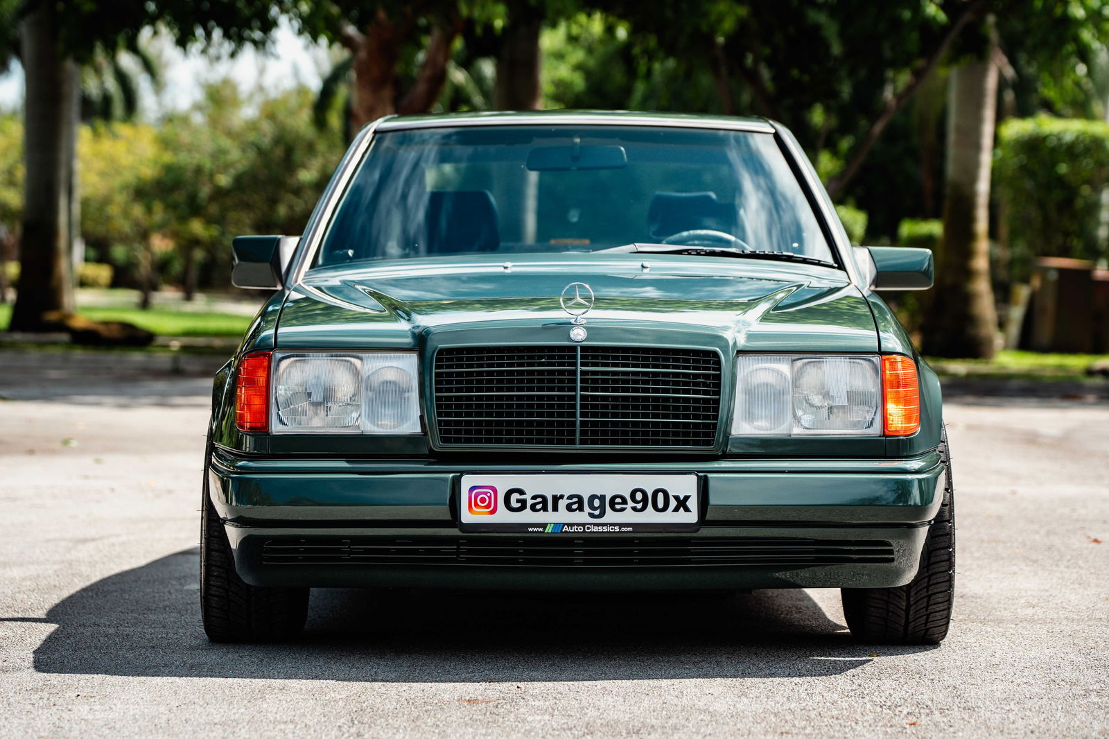 1990 Mercedes-Benz 300E 3.4 AMG . AMG Japan Build, Imported in 2020, Rare Pine Green Color, Recaro: A genuine, pre-merger AMG Japan build, this 1990 Mercedes-Benz 300E 3.4 AMG combines rare factory left-hand-drive configuration, a hand-built powertrain, and tasteful period AMG modifications. Its doc