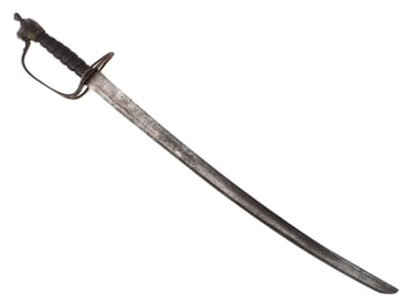 Fantastic American Revolutionary War Officers Hanger Sword.