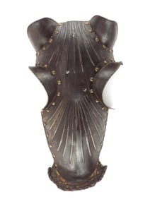 16th C. Maximilian Style Chanfron Horse Head Parade Armour