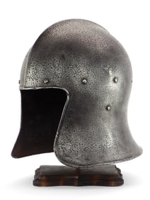 Very Good Italian Renaissance Period Style BARBUTE SALLET Helm