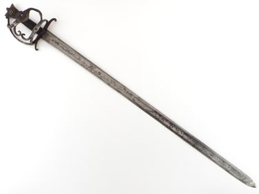 Sensational One Of A Kind Late 16th Century Italian Schiavona.