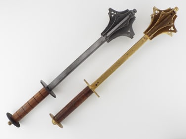 Medieval Mace Medieval Metal Props for Knight Warrior Costume