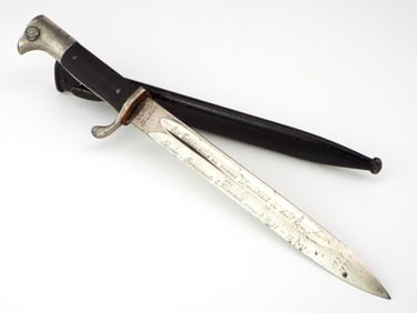 German WWII Personalized Private Purchase Bayonet