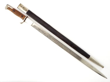 RARE German WWI Etched M1898 by WEYERSBERG SOLINGEN