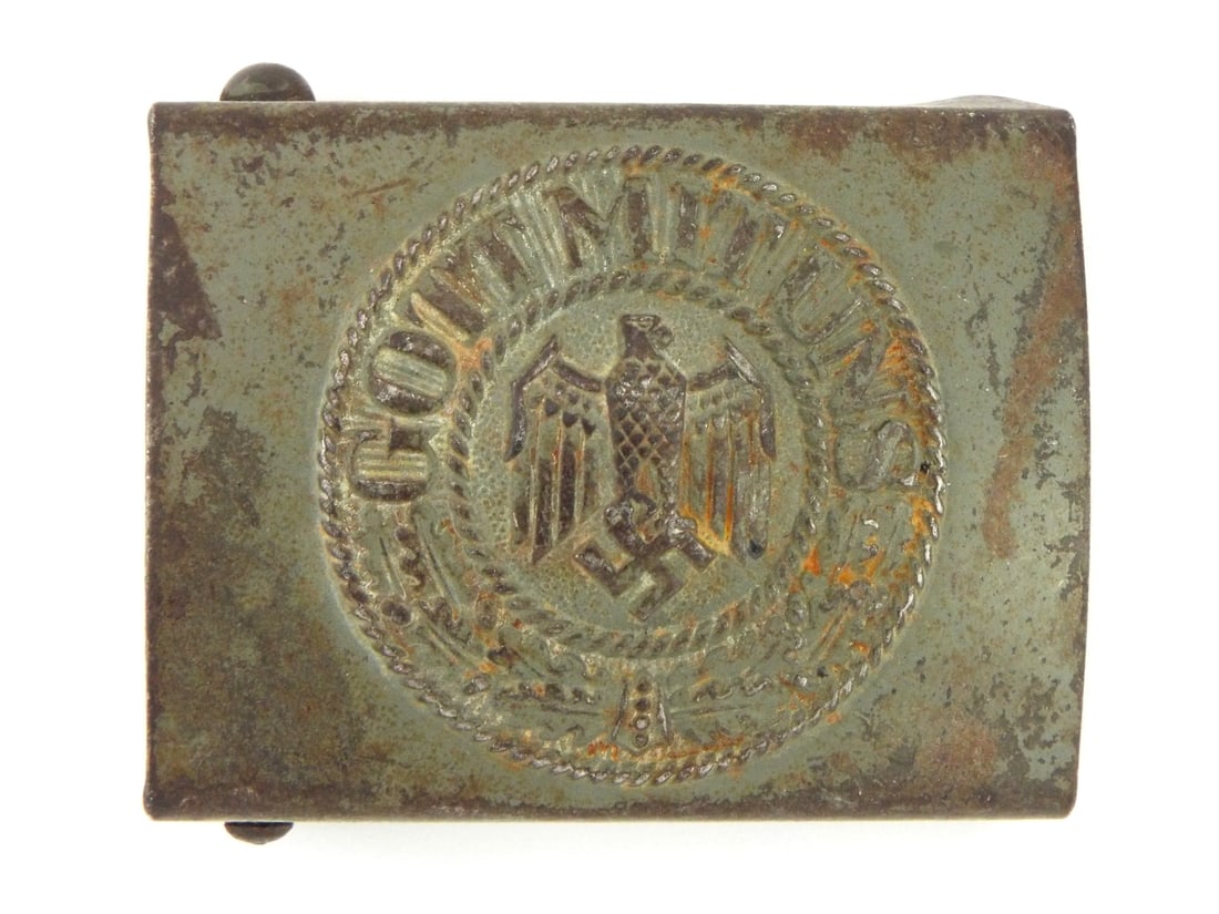 German WWII Heer EM/NCO Belt Buckle (1 of 6)