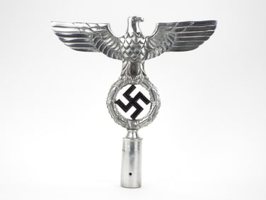 German WWII NSDAP Flag Pole Topper