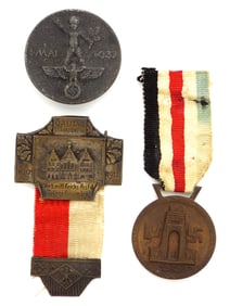 3 German WWII Medals