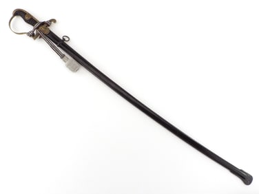 Very Fancy German WWII Officers Sword by ANTON WINGEN SOLINGEN