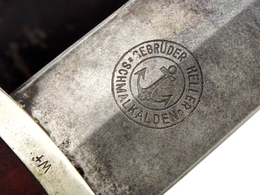 Very RARE MAKER German WWII Early NSKK Dagger by GEBRUDER HELLER SCHMALKALDEN