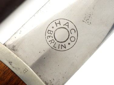 Very RARE MAKER German WWII Early SA Dagger by HACO BERLIN