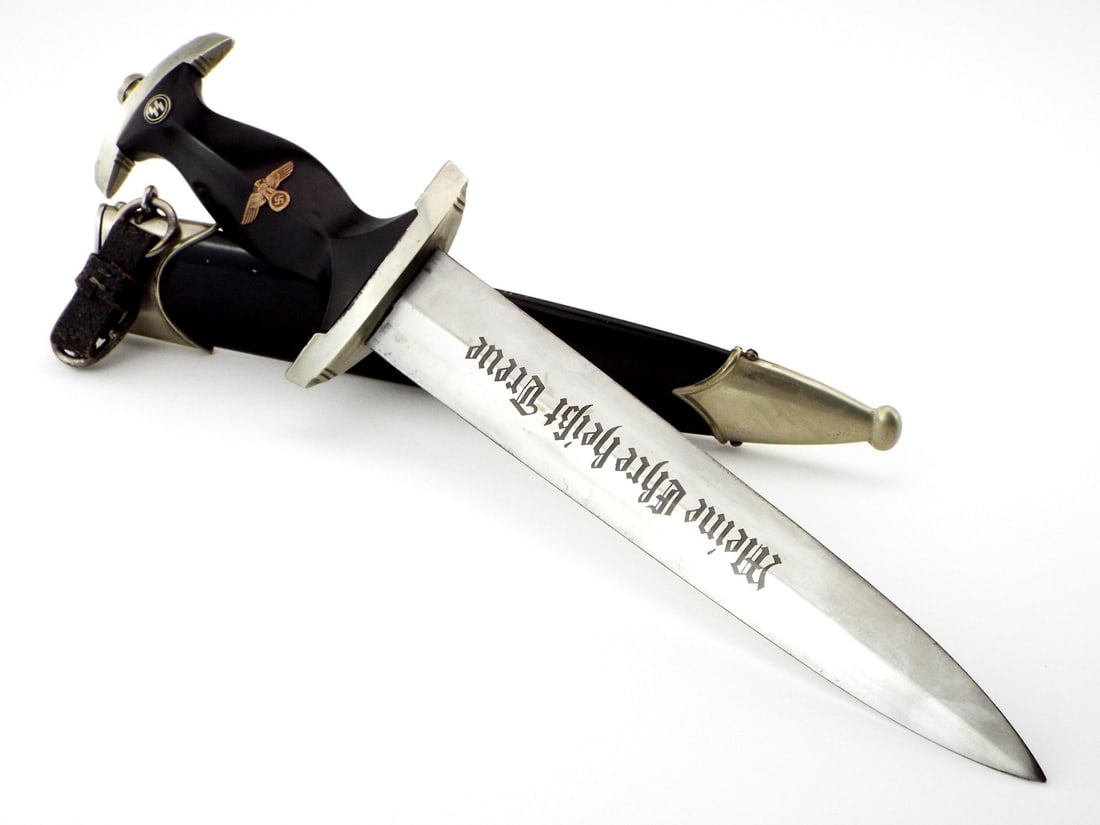 MINTY German WWII SS Dagger RZM 1196/38 by WUSTHOF SOLINGEN (1 of 14)