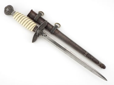 German WWII 2nd Model Luftwaffe Officers Dagger by BOLTE & ANSCHUTZ SOLINGEN Dated 1939