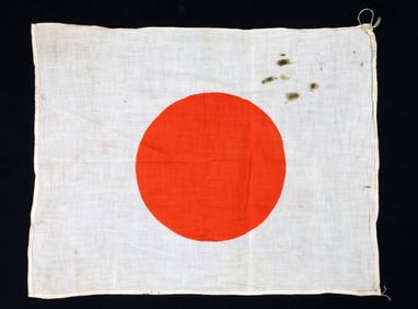 Japanese WWII Rising Sun Meatball Flag