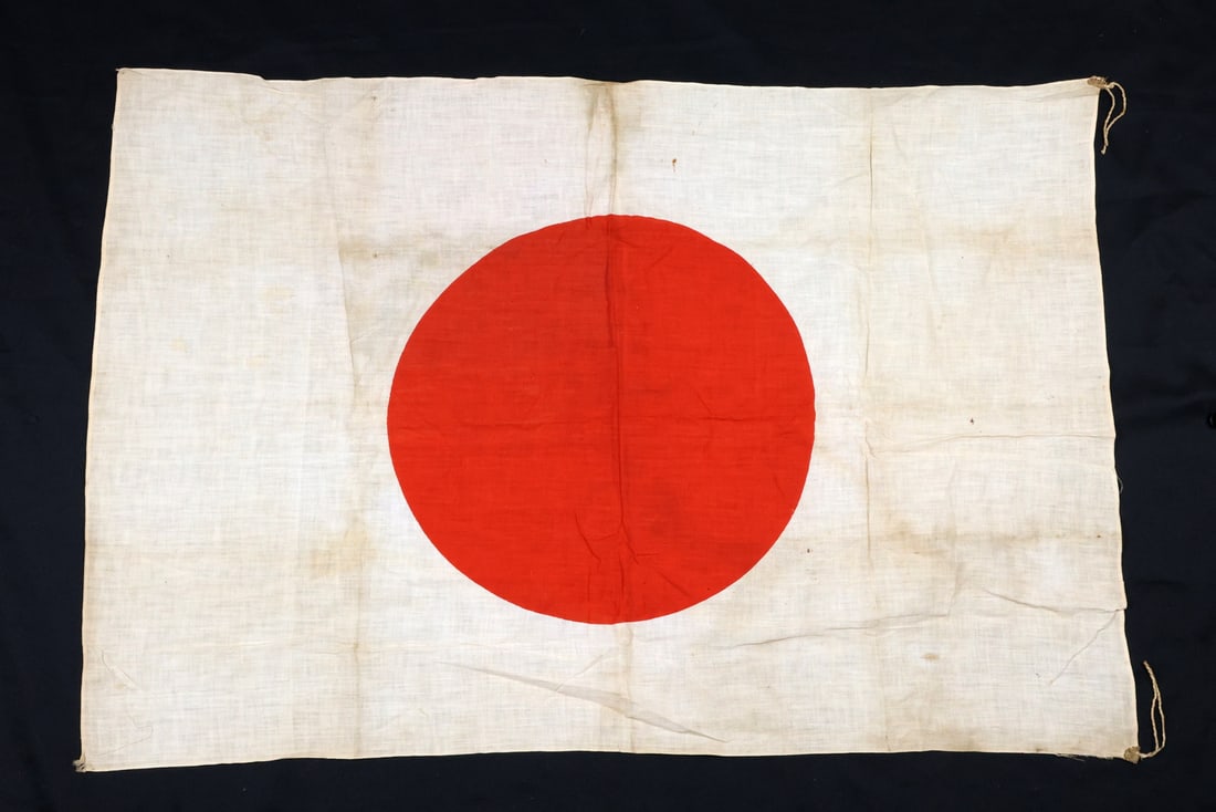 Japanese WWII KAMIKAZE Flag Yosegaki Hinomaru (1 of 6)