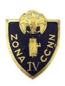 WWII Italian Youth Militia MVSN BADGE