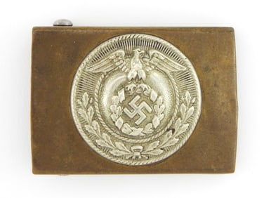 Early German WWII SA Brass Buckle