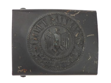 German WWII Coastal Artillery Belt Buckle