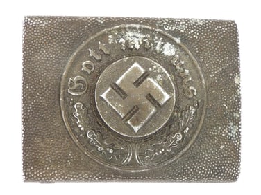 German WWII Combat Police Belt Buckle