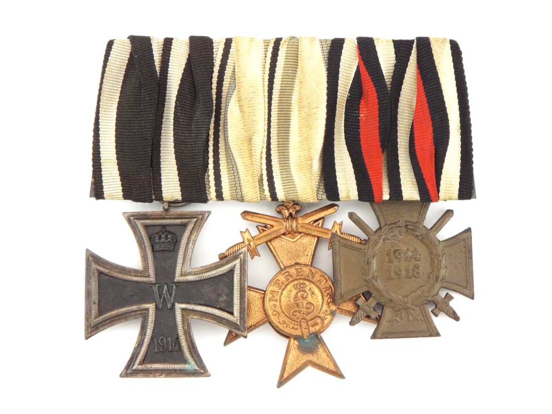 Imperial German WWI Great Medal Bar For Full Uniform Dress Occasions And Parade (1 of 10)