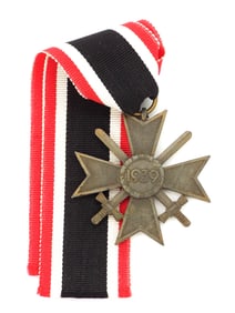 German WAR Merit Cross with Sword Medal Second Class