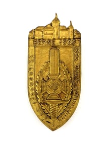 German NSKOV Day Badge for the 1933 Herne Meeting