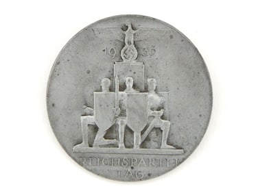 1936 German National Socialist Workers Day Badge