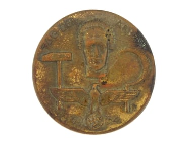 1934 German Tag Der Arbeit National Labor Day Tinnie