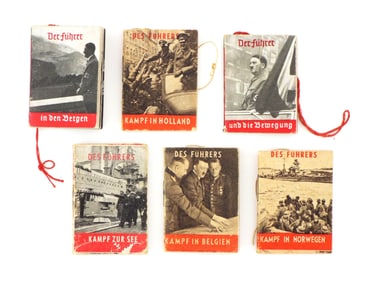 WWII Group of German Miniature Propaganda Booklets