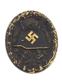 WWII German Wound Badge in Black