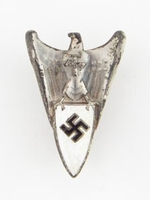 German WWII Luftwaffe Airfield Administration Worker Enamel Pin