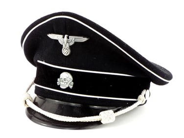 Post-WWII German Allgemeine SS VISOR CAP