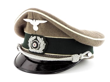 Post-WWII German Hybrid Officer's Visor Cap