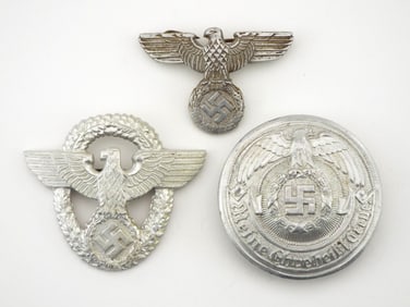 Lot of 3 German WWII Medals