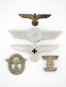 Lot of 5 German WWII Medals