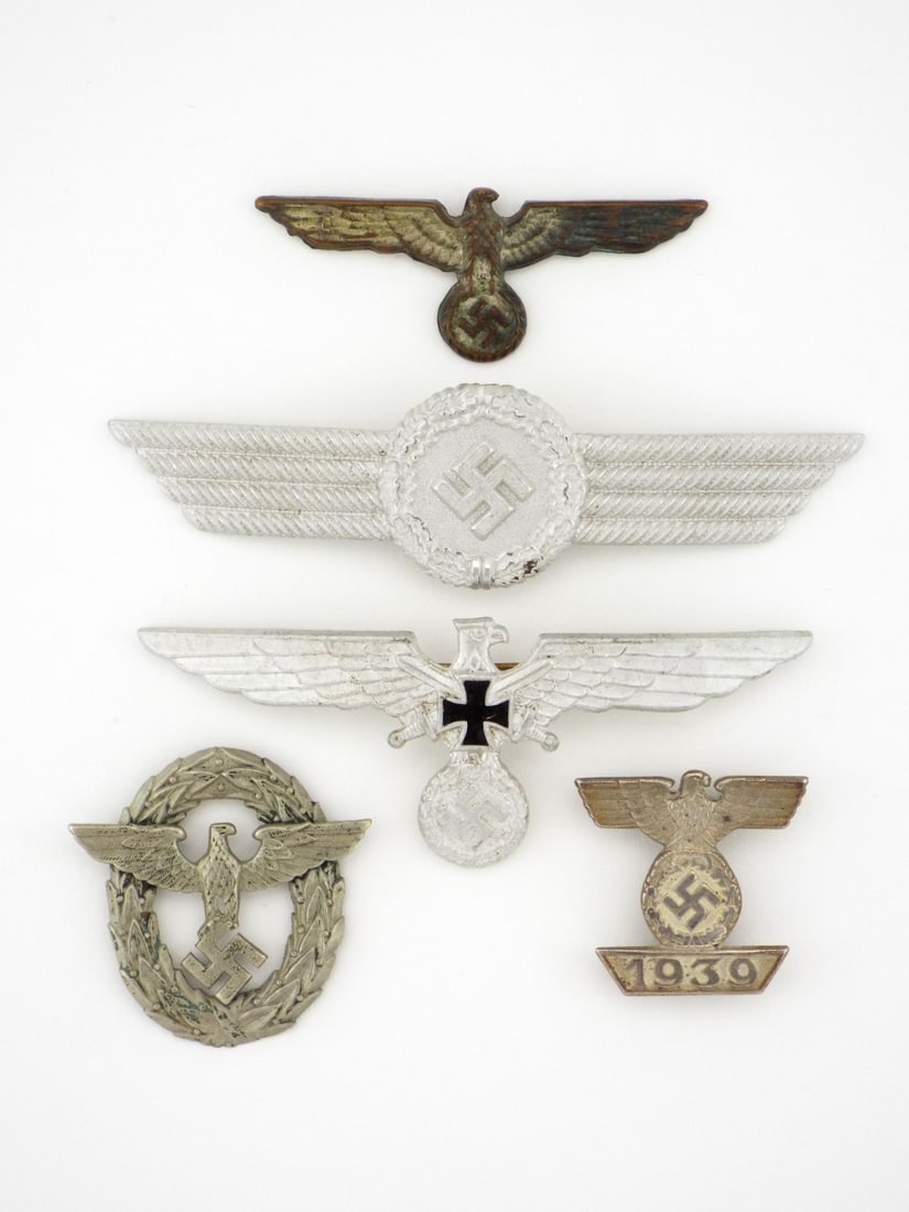 Lot of 5 German WWII Medals (1 of 6)