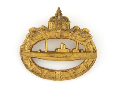 Imperial German Navy U-Boat War Badge